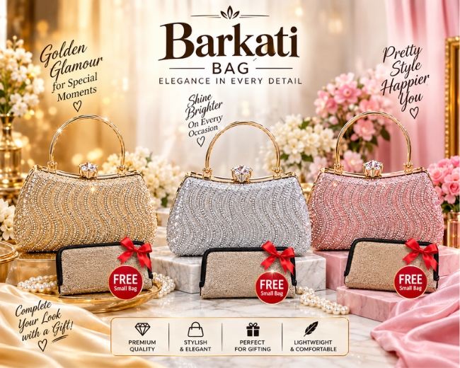 Elegant Premium Handbag Set  👉  Buy 1 Get 1 FREE